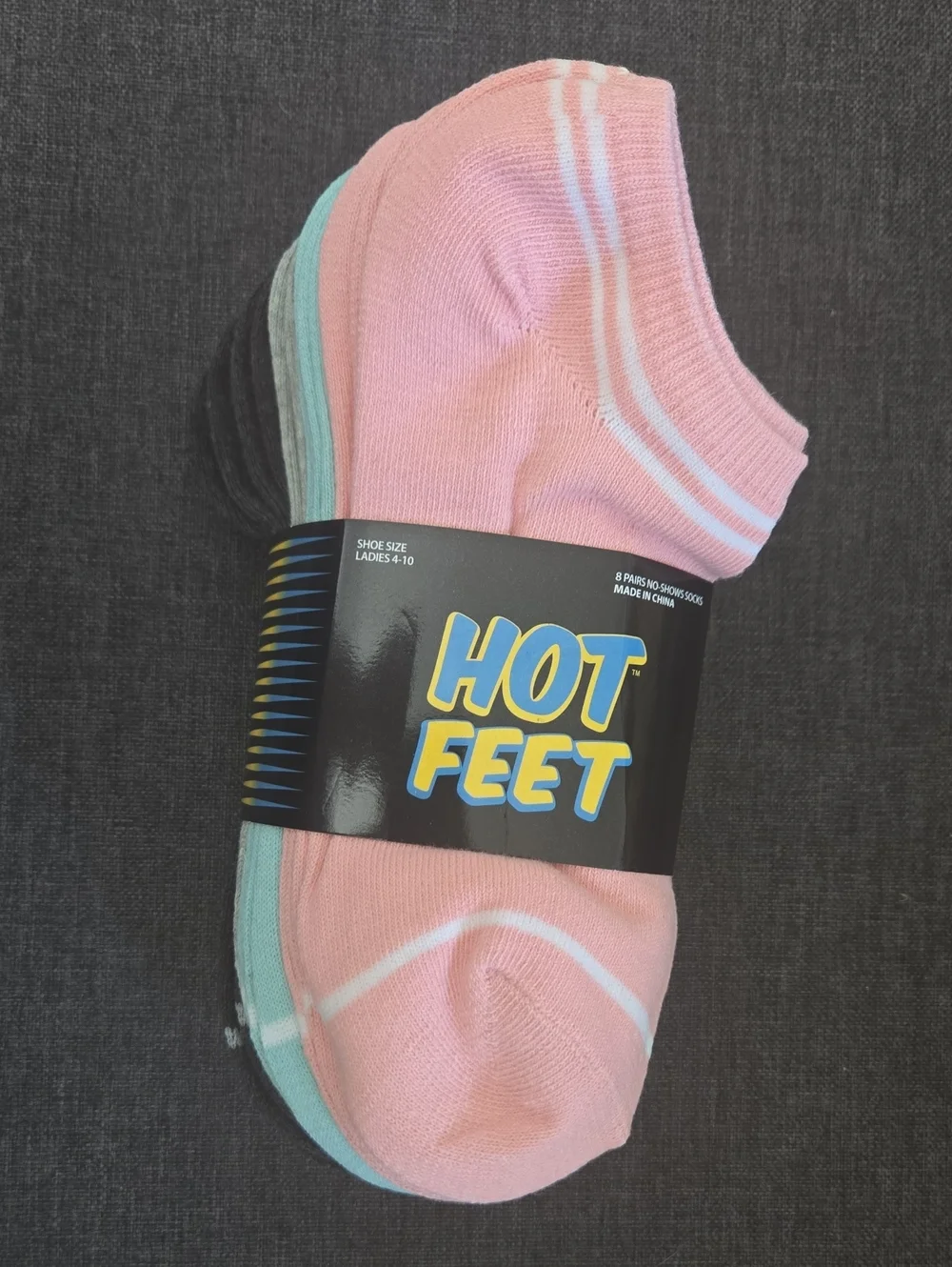 💥Hot Feet Pack of 8 Ankle Socks